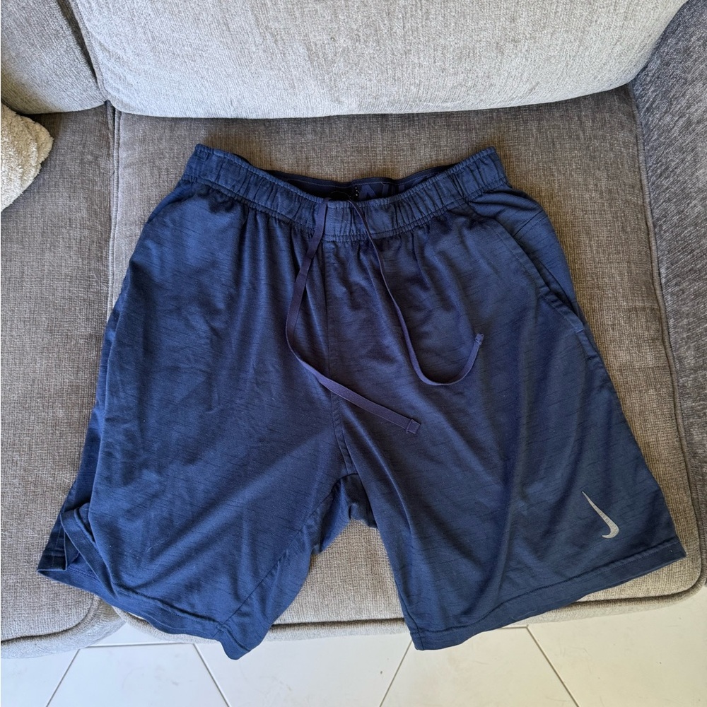 Navy Blue Nike Athletic Shorts